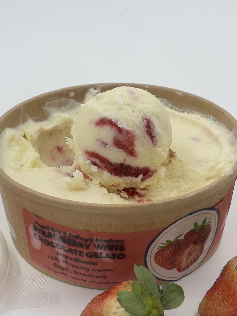 Gelato Strawberry ice cream